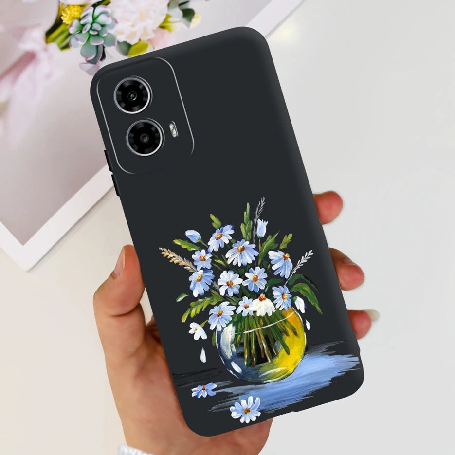 For Motorola Moto G24 G34 Case New Fashion Painted Cover Shockproof Soft TPU Phone Case For Moto G34 Moto G24 Motorola G24 Shell