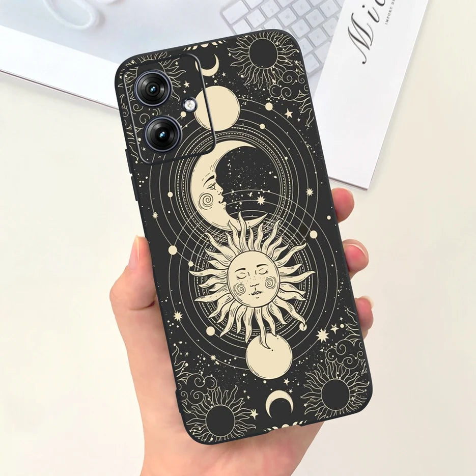 For Motorola Moto G54 Case MotoG84 XT2347 Cute Fashion Cartoon Cover Soft Silicone Phone Case For Moto G84 G 54 84 MotoG54 Shell