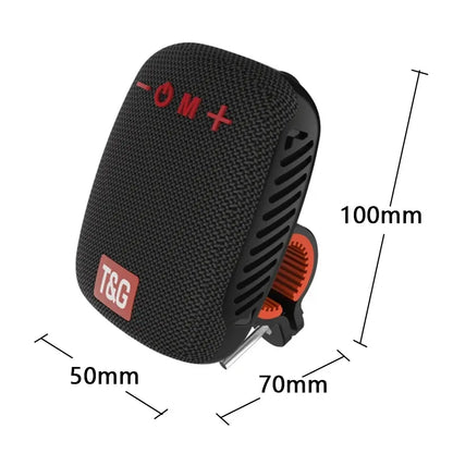 Outdoor Bicycle TG392 Portable Bluetooth Speaker TWS Wireless Mini Bass FM Radio Soundbar Boombox Riding Music Play Loudspeaker