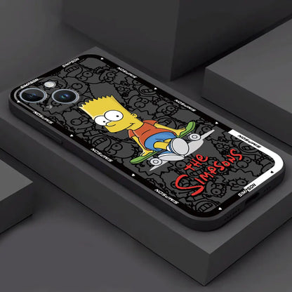 Comic Disney Simpsons Phone Case for Motorola Moto Edge 40 Pro One Fusion Plus Edge 20 Pro G9 Plus Edge 30 Neo G200 5G Cover