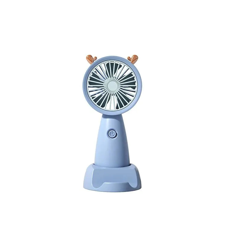 USB Handheld Small Electric Fan Summer Student Desktop Portable Handheld Mini Small Electric Fan