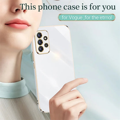 Luxury Glossy Plated Phone Case for Samsung