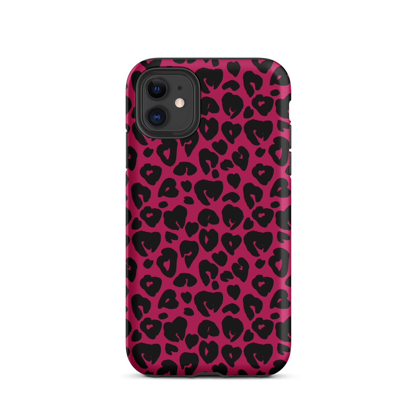 Dark Pink Cheetah Case for iPhone®