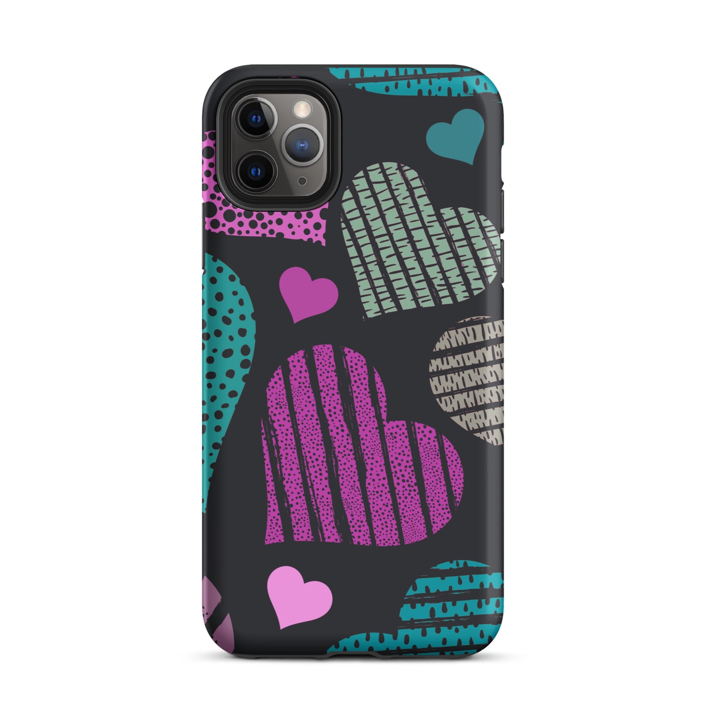 Black Love Heart Case for iPhone®