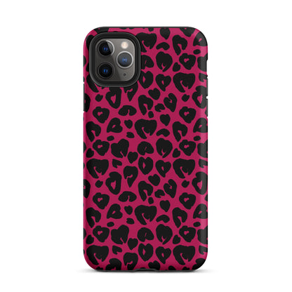 Dark Pink Cheetah Case for iPhone®