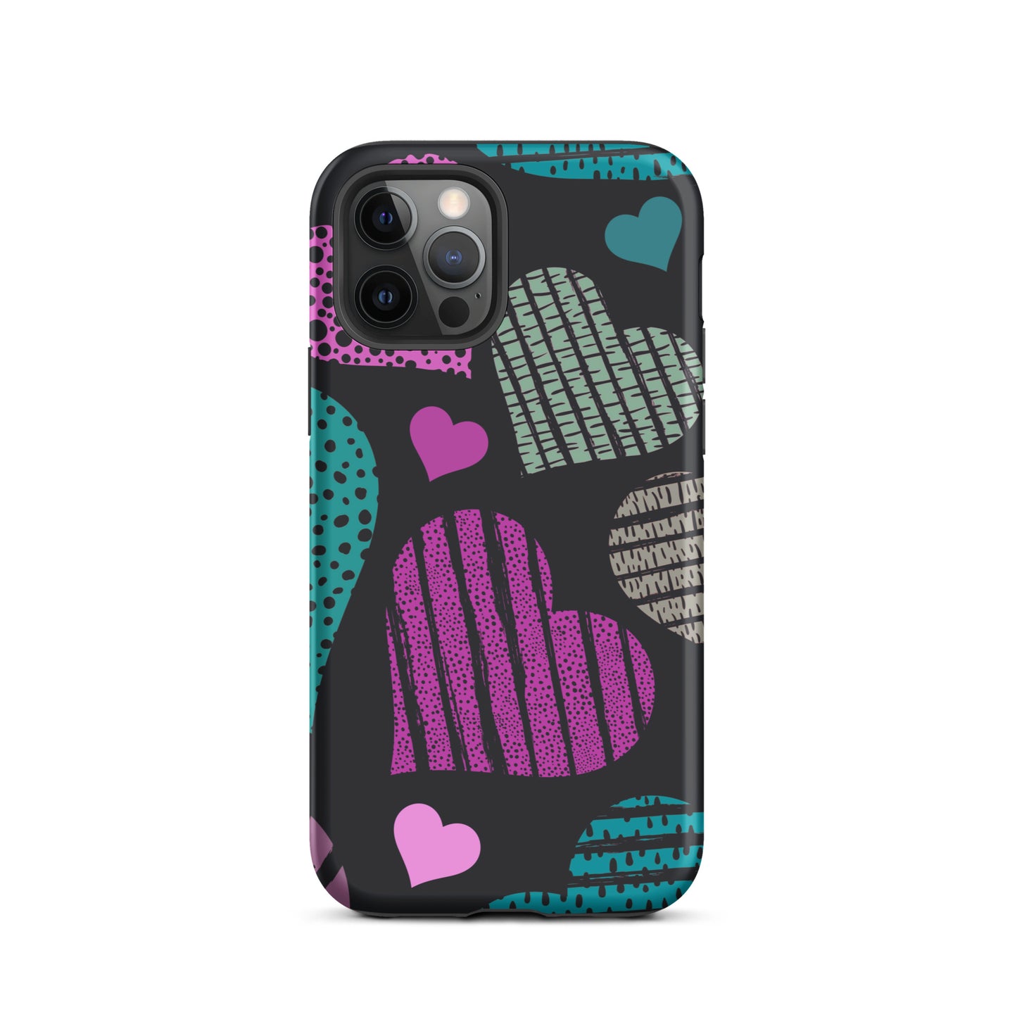 Black Love Heart Case for iPhone®