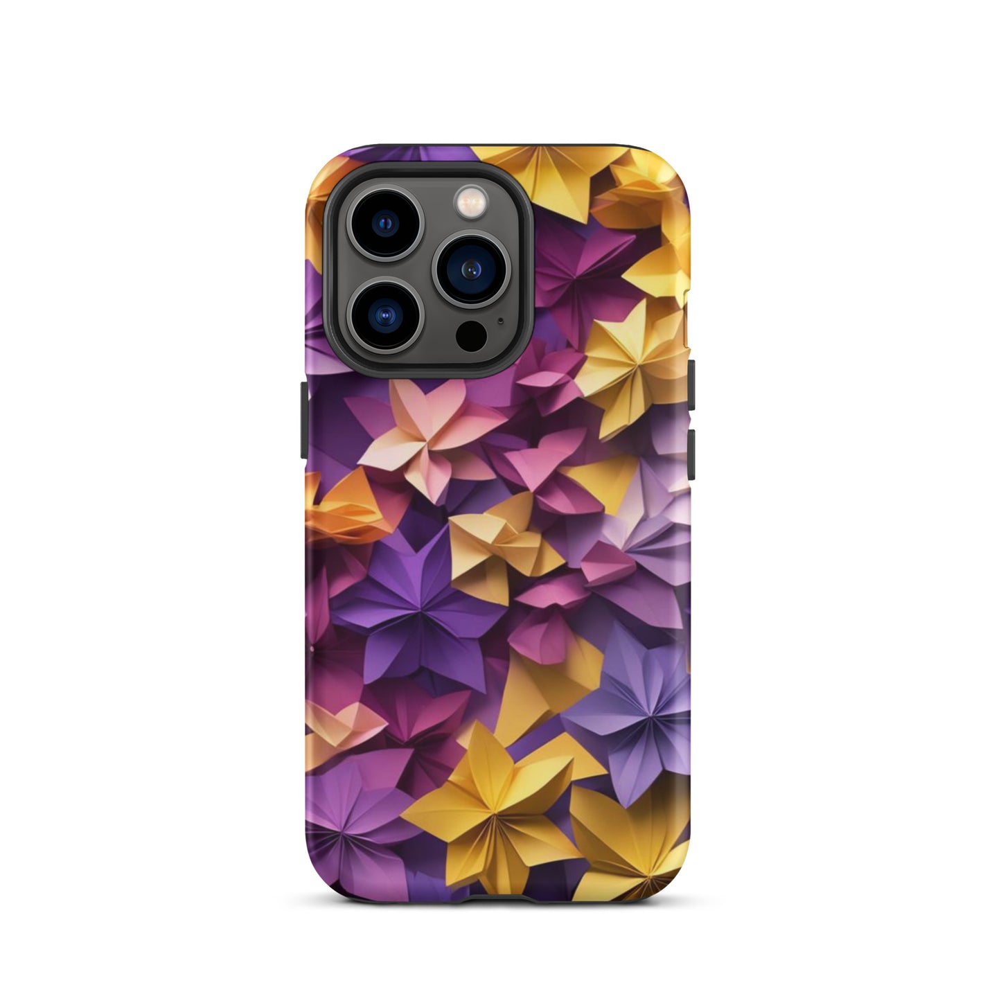 Ombre Floral Origami Case for iPhone®