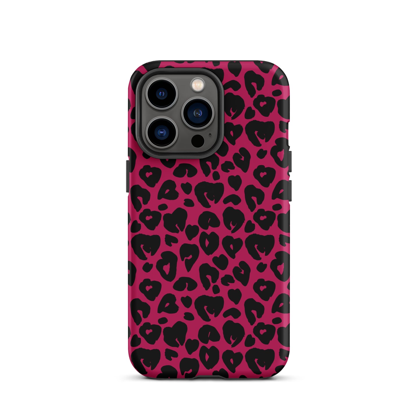 Dark Pink Cheetah Case for iPhone®