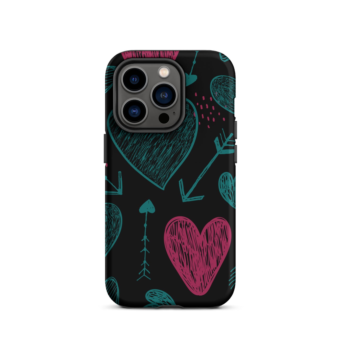 Black Heart and Arrow iPhone® Case