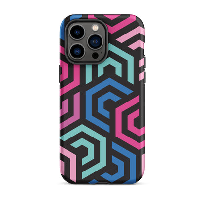 Hex Pattern Color iPhone® Case