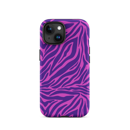 Purple Zebra iPhone® Case