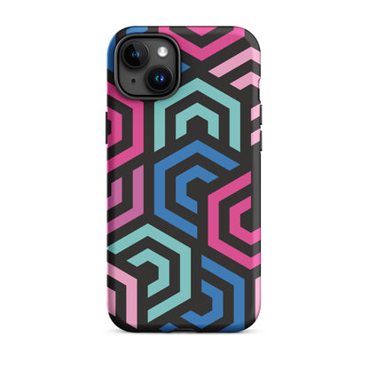 Hex Pattern Color iPhone® Case