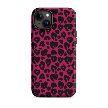 Dark Pink Cheetah Case for iPhone®