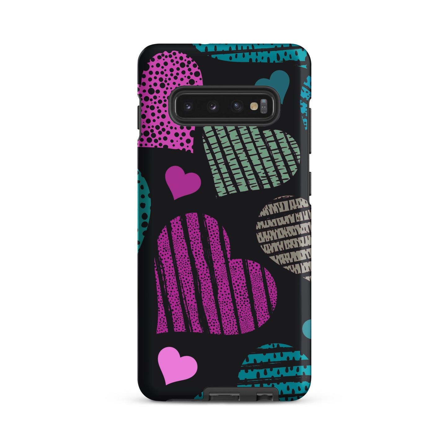 Black Love Heart Samsung® Case