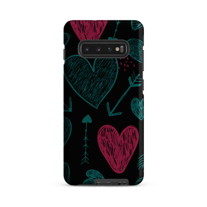 Black Heart and Arrow Samsung® Case