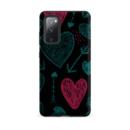 Black Heart and Arrow Samsung® Case