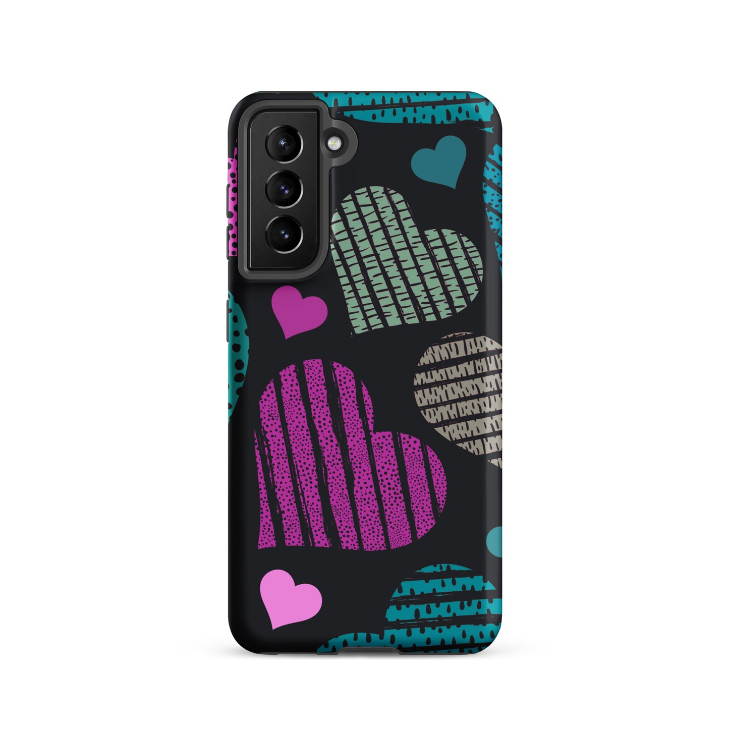 Black Love Heart Samsung® Case
