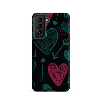 Black Heart and Arrow Samsung® Case