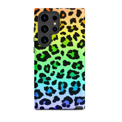 Rainbow Leopard Print Case for Samsung®
