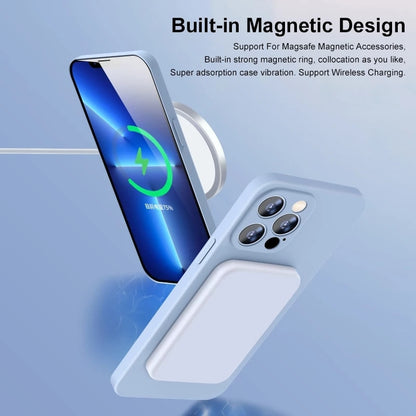 Magnetic Liquid Silicone Case For iPhones