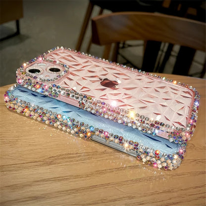 Glitter Diamond Transparent iPhone Case